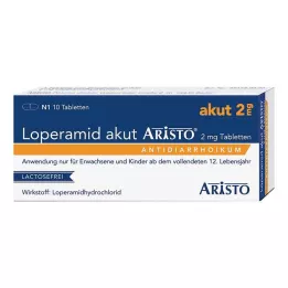 LOPERAMID οξεία δισκία Aristo 2 mg, 10 τεμάχια