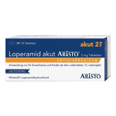 Loperamide acute Aristo® δισκία 2 mg, 10 τεμ