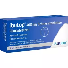 IBUTOP 400 mg δισκία ανακούφισης από τον πόνο, επικαλυμμένα με λεπτό υμένιο, 20 τεμάχια