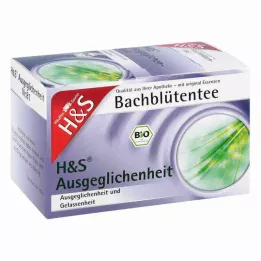 H&amp;S Bach Flower Balance Tea Filter Bag, 20X3.0 g
