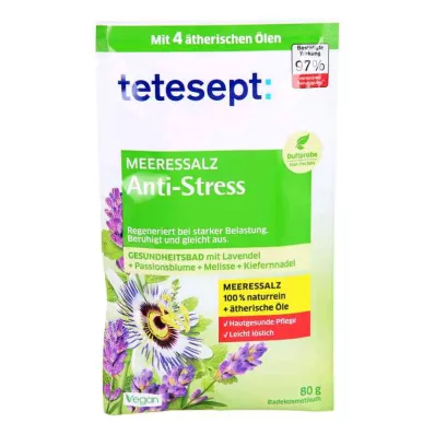 Tetesept θαλασσινό αλάτι κατά του στρες (80 g)