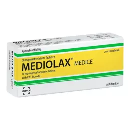 MEDIOLAX Medice δισκία με εντερική επικάλυψη, 50 τεμάχια