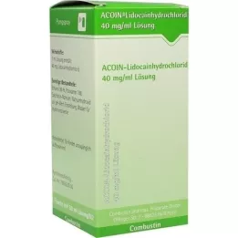 ACOIN-Υδροχλωρική λιδοκαΐνη 40 mg/ml διάλυμα, 50 ml