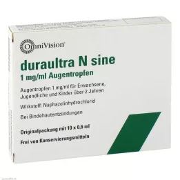 DURAULTRA N sine οφθαλμικές σταγόνες, 10X0,6 ml