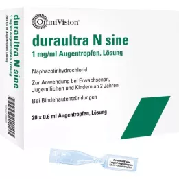 DURAULTRA N sine οφθαλμικές σταγόνες, 20X0,6 ml