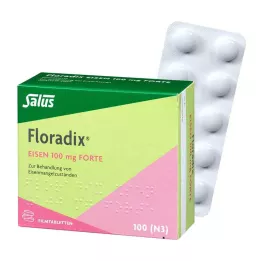 FLORADIX Σίδηρος 100 mg forte επικαλυμμένα με λεπτό υμένιο δισκία, 100 τεμάχια