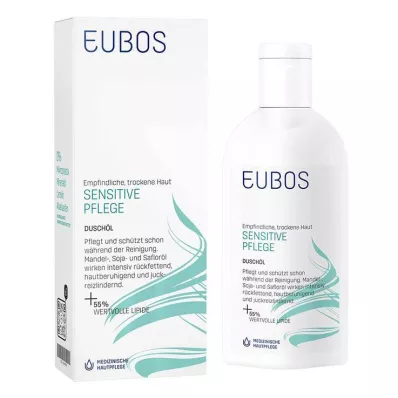 Λάδι ντους Eubos Sensitive F, 200 ml