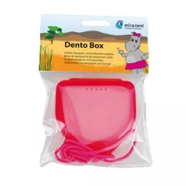 MIRADENT Κουτί τιράντες Dento Box I ροζ, 1 τεμάχιο