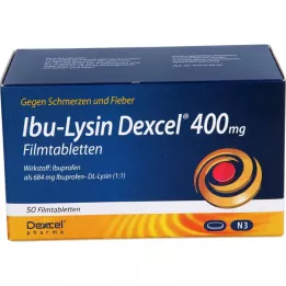 IBU-LYSIN Dexcel 400 mg επικαλυμμένα με λεπτό υμένιο δισκία, 50 τεμάχια