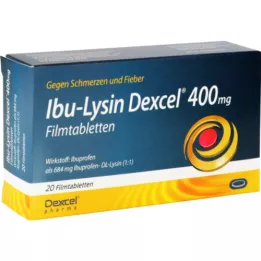 IBU-LYSIN Dexcel 400 mg επικαλυμμένα με λεπτό υμένιο δισκία, 20 τεμάχια