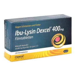 IBU-LYSIN Dexcel 400 mg επικαλυμμένα με λεπτό υμένιο δισκία, 20 τεμάχια