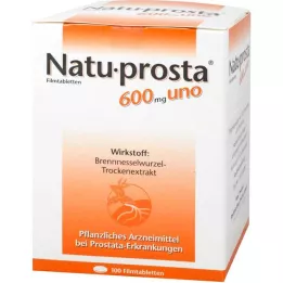 NATUPROSTA 600 mg uno επικαλυμμένα με λεπτό υμένιο δισκία, 100 τεμάχια