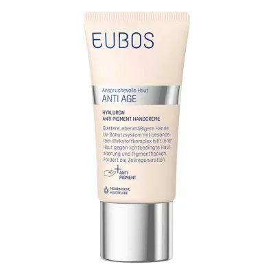 Eubos Anti-Age Hyaluronic Anti-Pigment Κρέμα Χεριών LSF 15, 50 ml