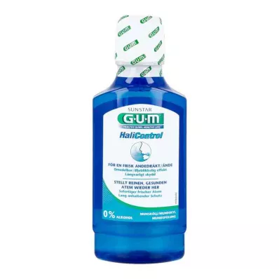 GUM Στοματικό διάλυμα HaliControl χωρίς αλκοόλ, 300 ml