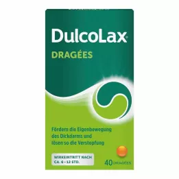 DULCOLAX Dragees δισκία με εντερική επικάλυψη, 40 τεμάχια