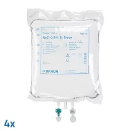 KOCHSALZLÖSUNG Διάλυμα έκπλυσης 0,9% B.Braun Ecob.Click, 4X3000 ml