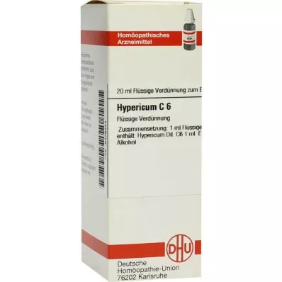HYPERICUM Αραίωση C 6, 20 ml