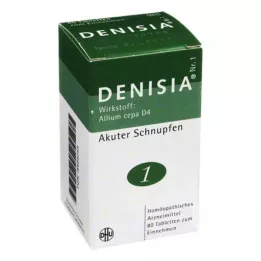 DENISIA 1 ταμπλέτα κρύου, 80 τεμάχια