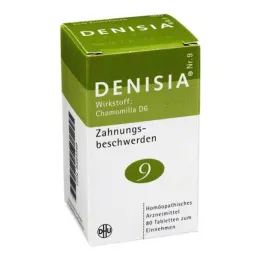 DENISIA 9 δισκία οδοντοφυΐας, 80 τεμάχια