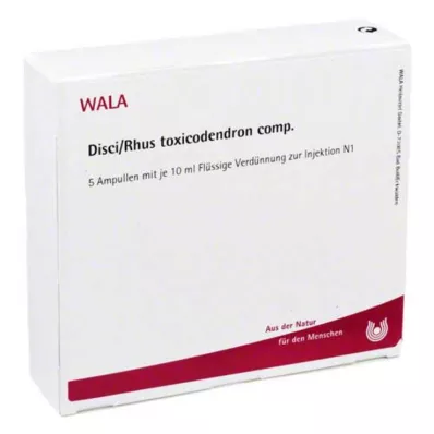 Disci / Rhus toxicodendron comp.Αμπούλες, 5Χ10 ml Disci / Rhus toxicodendron comp.Αμπούλες, 5Χ10 ml