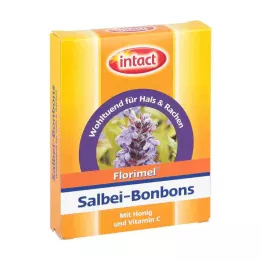 FLORIMEL Γλυκά φασκόμηλου με βιταμίνη C, 50 g