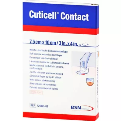 Επίδεσμος Cuticell Contact 7,5x10 cm, 5 τεμ