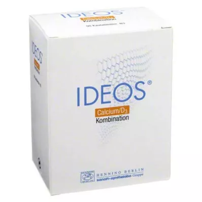IDEOS 500 mg/400 I.U. Μασώμενα δισκία, 90 κάψουλες