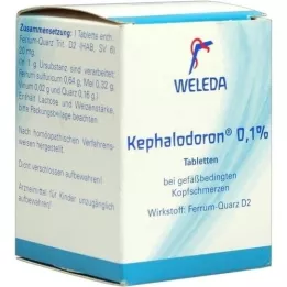 KEPHALODORON δισκία 0,1%, 250 τεμάχια