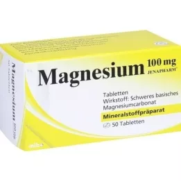 MAGNESIUM 100 mg δισκία Jenapharm, 50 τεμάχια
