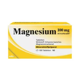 MAGNESIUM 100 mg δισκία Jenapharm, 50 τεμάχια