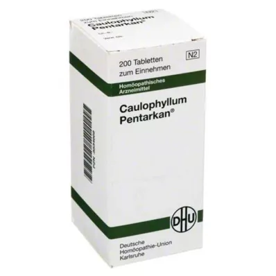 DHU Ταμπλέτες Caulophyllum Pentarkan, 200 τεμ