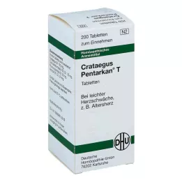 CRATAEGUS PENTARKAN Ταμπλέτες Τ, 200 τεμάχια