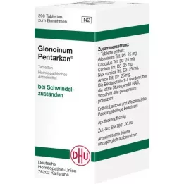 GLONOINUM PENTARKAN Δισκία, 200 τεμάχια