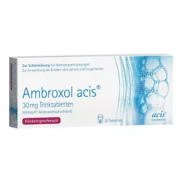 AMBROXOL δισκία acis 30 mg, 20 τεμάχια