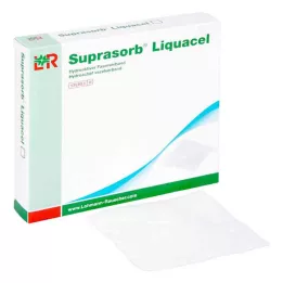 SUPRASORB Liquacel σύνθετες υδροδραστικές ίνες 15x15 cm, 4 τεμάχια