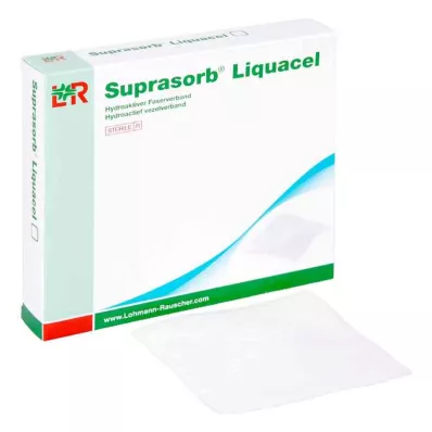 Suprasorb Liquacel hydroact. σύνδεσμος ινών 15x15 cm (4 τμχ)