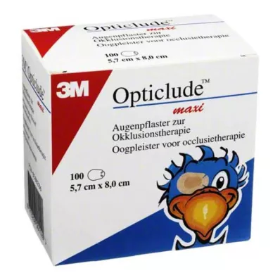 Opticlude 3M maxi 5,7x8cm 15, 100 τεμ