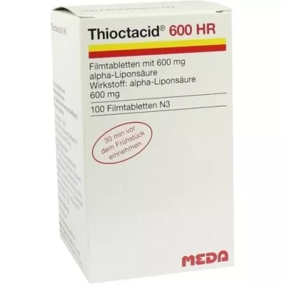 THIOCTACID 600 HR επικαλυμμένα με λεπτό υμένιο δισκία, 100 τεμάχια