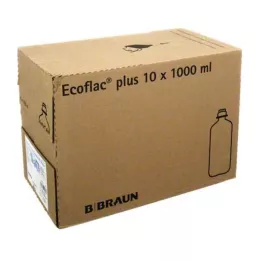 ISOTONE Διάλυμα φυσιολογικού ορού 0,9% Braun Ecoflac Plus, 10X1000 ml