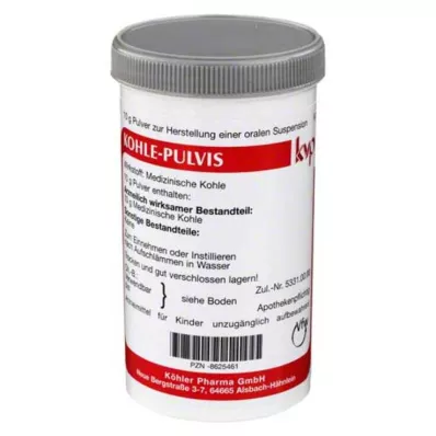 KOHLE σκόνη pulvis, 10 g