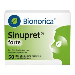 SINUPRET επικαλυμμένα δισκία forte, 50 τεμάχια