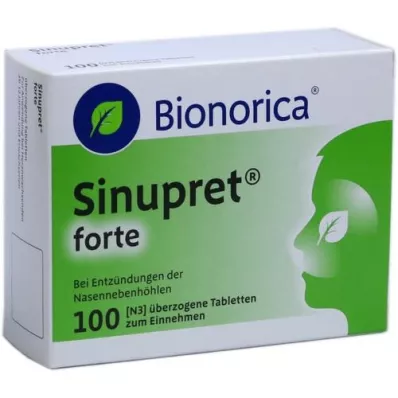 SINUPRET επικαλυμμένα δισκία forte, 100 τεμάχια