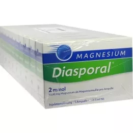 MAGNESIUM DIASPORAL Αμπούλες των 2 mmol, 50X5 ml