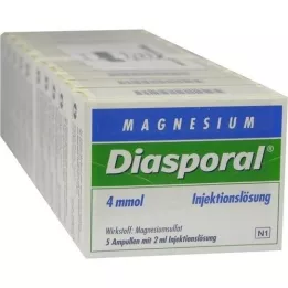 MAGNESIUM DIASPORAL Αμπούλες 4 mmol, 50X2 ml