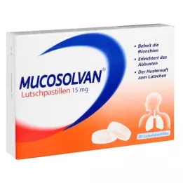 MUCOSOLVAN Παστίλιες 15 mg, 20 τεμάχια