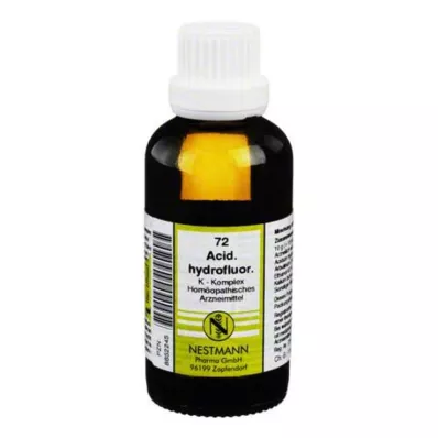 ACIDUM HYDROFLUORICUM K Complex No.72 Αραίωση, 50 ml ACIDUM HYDROFLUORICUM K Complex No.72 Αραίωση, 50 ml