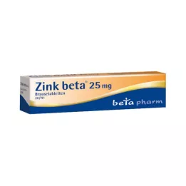 ZINK BETA 25 αναβράζοντα δισκία, 20 τεμάχια