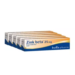 ZINK BETA 25 αναβράζοντα δισκία, 100 τεμάχια