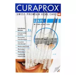 CURAPROX LS 635 Μεσοδόντια βούρτσα μέτρια, 8 τεμ