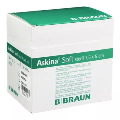 Askina Soft επίθεμα τραυμάτων 5x7, 50 τμχ